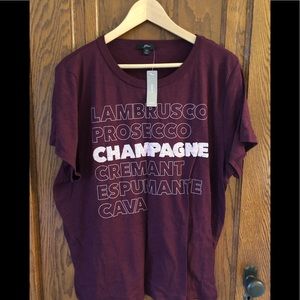 JCrew Tee, cute embellishment detail